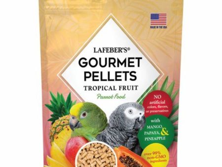 Lafeber Company Tropical Fruit Gourmet Pellets Parrot Bird Food 1ea 1.25 lb For Sale