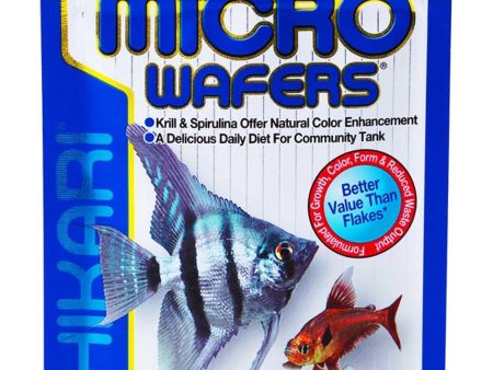 Hikari USA Tropical Micro Wafers Slow Sinking Wafer Fish Food 1ea 1.58 oz Discount