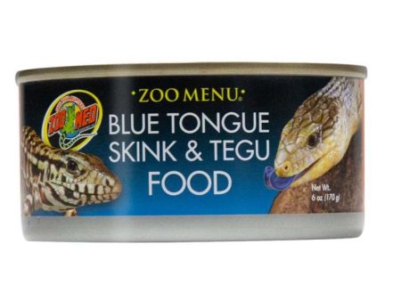 Zoo Med Blue Tongue Skink & Tegu Canned Wet Food 1ea 6 oz Sale