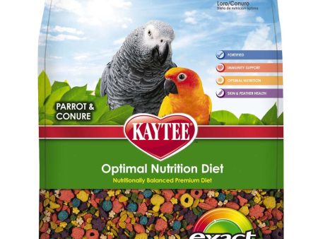 Kaytee Exact Rainbow Parrot & Conure 1ea 4 lb Online