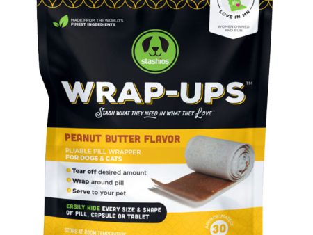 Stashios Wrap-Ups Peanut Butter 2.1oz. For Cheap