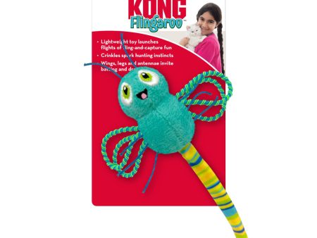 KONG Flingaroo Dragonfly Cat Toy Assorted 1ea One Size Discount