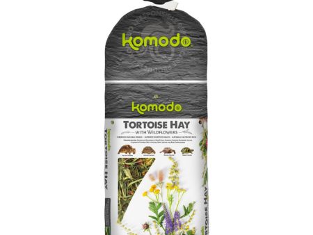 Komodo Tortoise Hay w Wildflowers 1ea 24 oz Hot on Sale