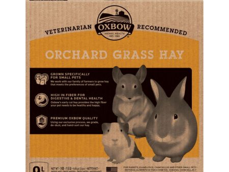 Oxbow Animal Health Orchard Grass Hay 1ea 9 lb Discount