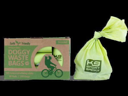 Doggy Waste Bags - Box of 18 Rolls For Sale