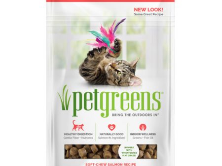 Pet Greens Cat Craves Semi-Moist Soft Cat Treats Salmon 1ea 3 oz Supply