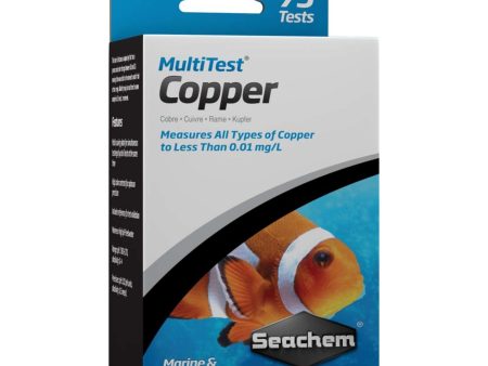 Seachem Laboratories MultiTest Copper Test Kit 1ea Online Sale