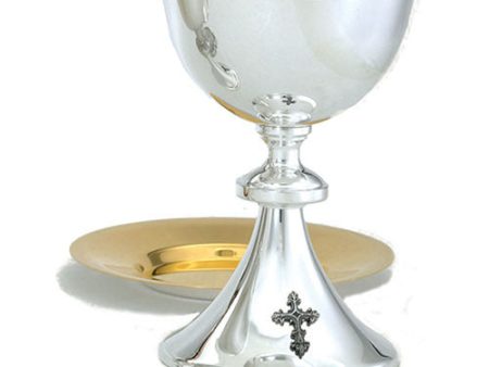 Chalice with Well Paten in Brite-Star Finish (Style A-751BS) Hot on Sale