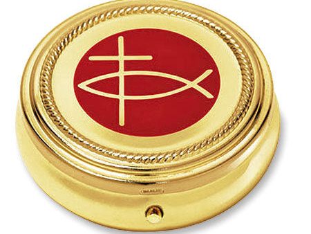 Ichthus Cross Pyx - 3 Pack (Series RS130) Online Sale