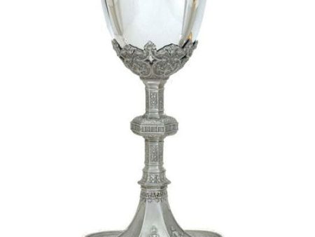 Chalice with Well Paten in Brite-Star Finish (Style A-8402BS) on Sale