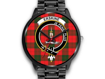 Erskine Modern Clan Badge Tartan Black Watch Hot on Sale