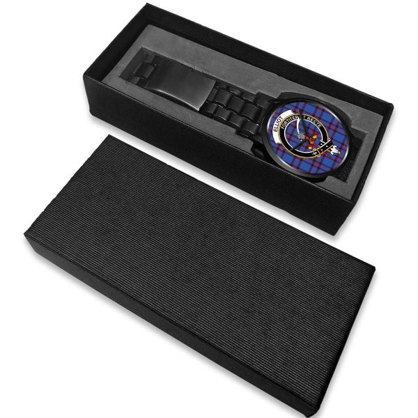 Elliot Modern Clan Badge Tartan Black Watch For Discount