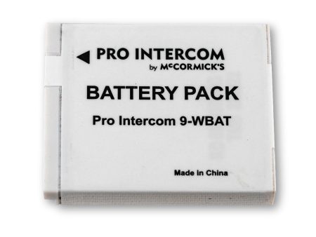 Wireless Intercom Replacement Battery on Sale