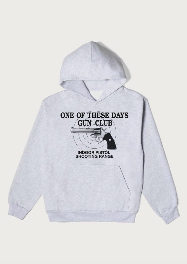 Gun Club Hooded Sweatshirt | Heather For Discount