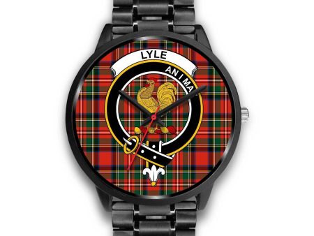 Lyle Clan Badge Tartan Black Watch Hot on Sale