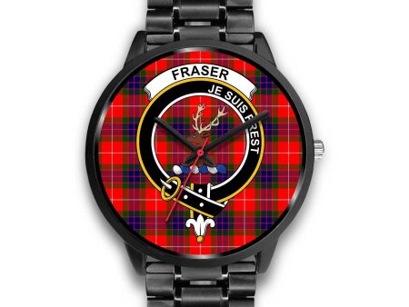 Fraser Modern Clan Badge Tartan Black Watch Online now