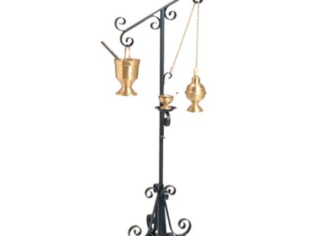 Wrought Iron Censer Stand (Style K4040) Discount