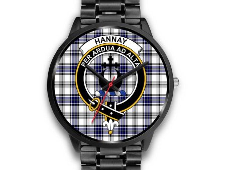 Hannay Clan Badge Tartan Black Watch Online Hot Sale