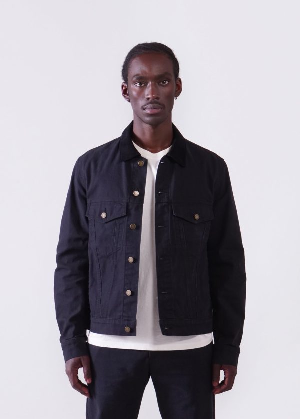 Trucker Jacket | Black Cheap