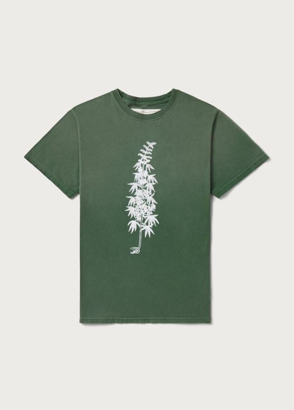 More Peace, More Freedom Tee | Washed Forest Green Online Hot Sale