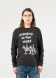 Passing In The Night Longsleeve Shirt | Black For Cheap