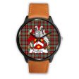 Golden Clan Badge Tartan Black Watch For Discount