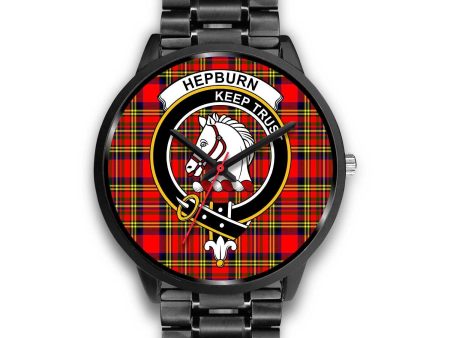 Hepburn Clan Badge Tartan Black Watch Cheap