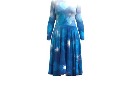 Blue Sparkle Dress Online