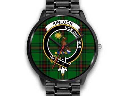 Kinloch Clan Badge Tartan Black Watch Fashion