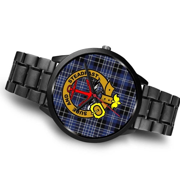 Clark Clan Badge Tartan Black Watch For Sale