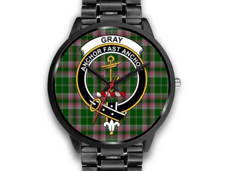 Gray Hunting Clan Badge Tartan Black Watch Hot on Sale