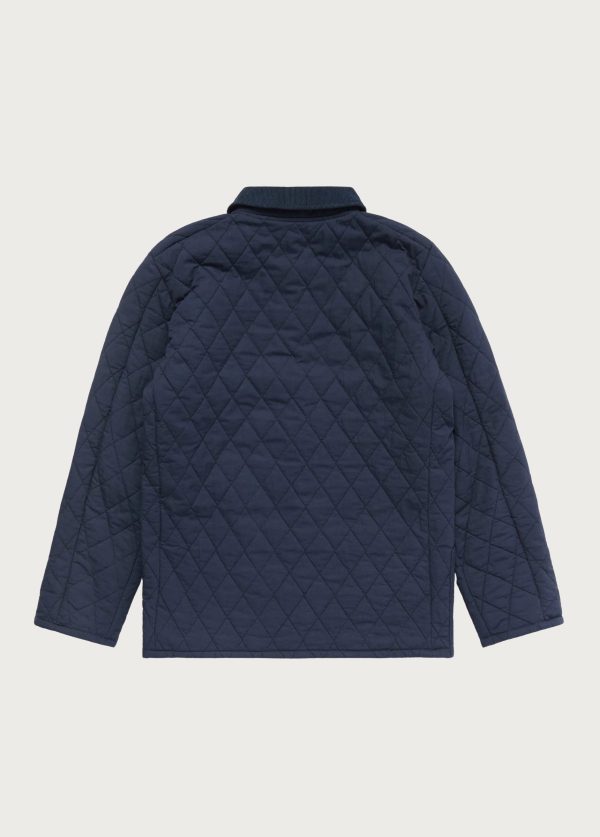 Quilted Jacket | Navy Cheap