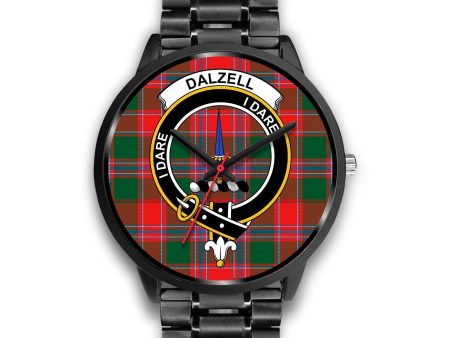 Dalziel Modern Clan Badge Tartan Black Watch Online now