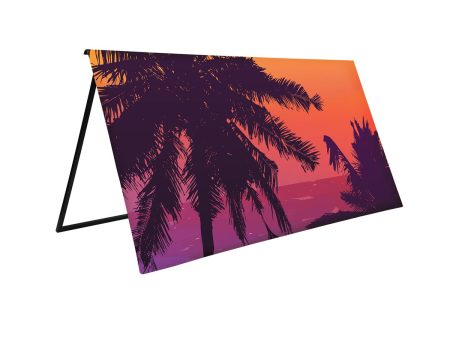 Tropical Sunset Front Screen For Cheap