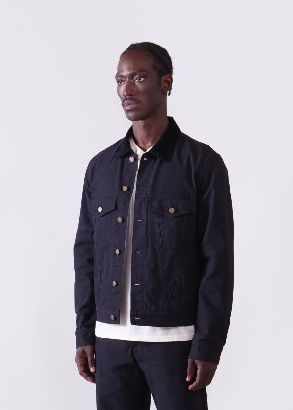 Trucker Jacket | Black Cheap