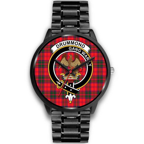 Drummond Modern Clan Badge Tartan Black Watch For Sale