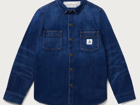 Denim Overshirt | Indigo Online now