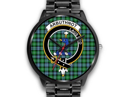 Arbuthnott Clan Badge Tartan Black Watch Online now