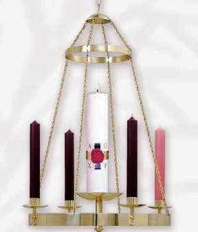 Hanging Advent Wreath (Style K557) on Sale