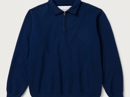 Running Horse Quarter Zip | Navy Online Sale