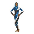 Blue Armor Unitard on Sale