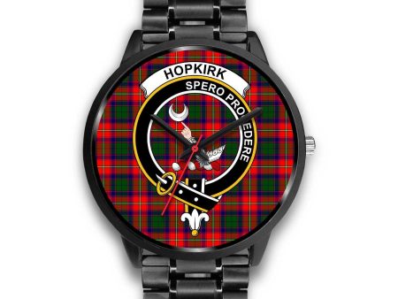 Hopkirk Tartan Clan Badge Tartan Black Watch Online now