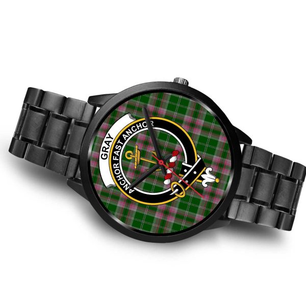 Gray Hunting Clan Badge Tartan Black Watch Hot on Sale