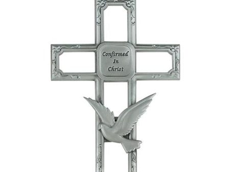 6  Pewter Confirmation Cross (Style: 77-30) For Discount