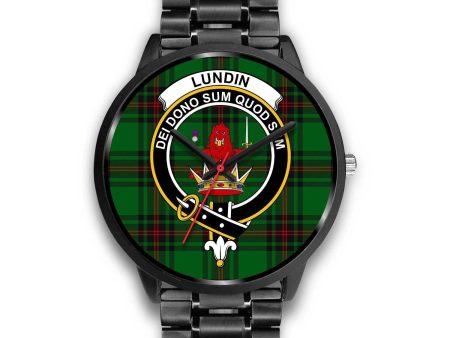 Lundin Clan Badge Tartan Black Watch For Sale