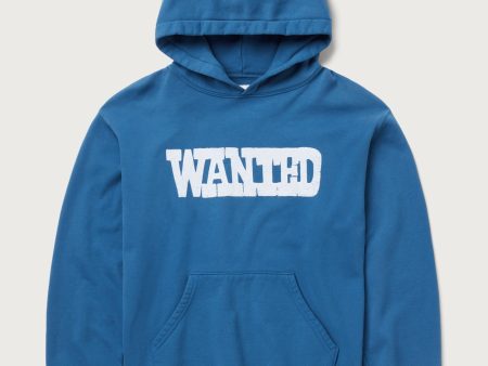 Wanted Hoodie | Sky Blue Discount