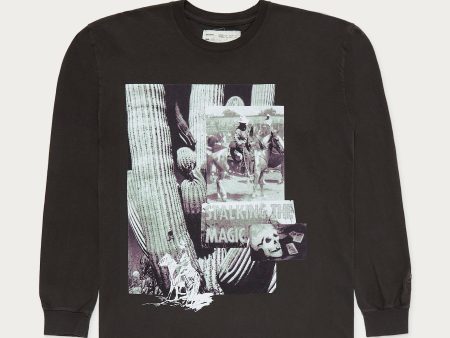 Stalking The Magic Longsleeve | Black For Cheap