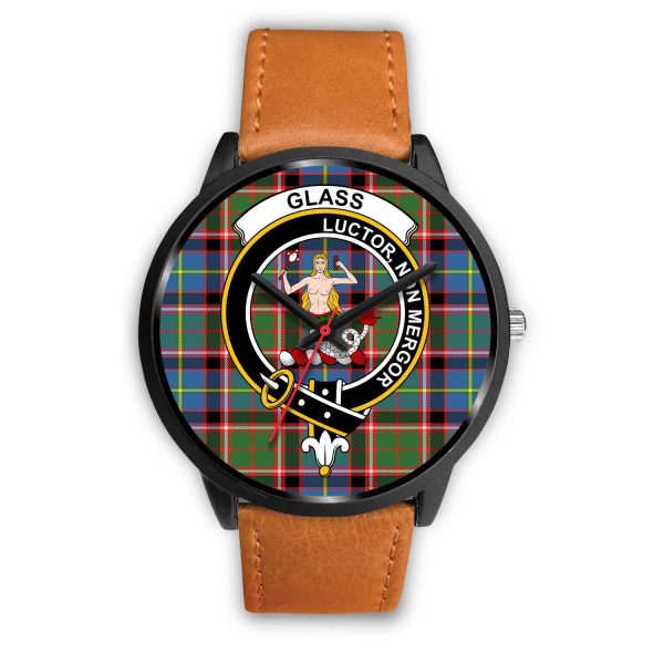 Glass Clan Badge Tartan Black Watch For Discount