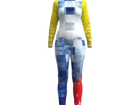 Abstract Oz Unitard Discount