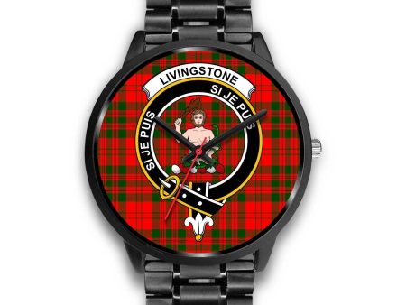 Livingstone Modern Clan Badge Tartan Black Watch Hot on Sale